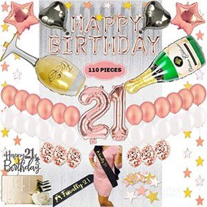 SPSS INNOVATIVE Girl 21st Birthday Decoration